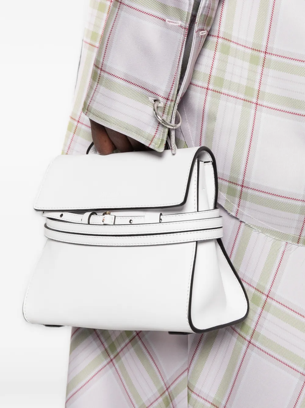 Moschino Shopper met riemdetail Wit