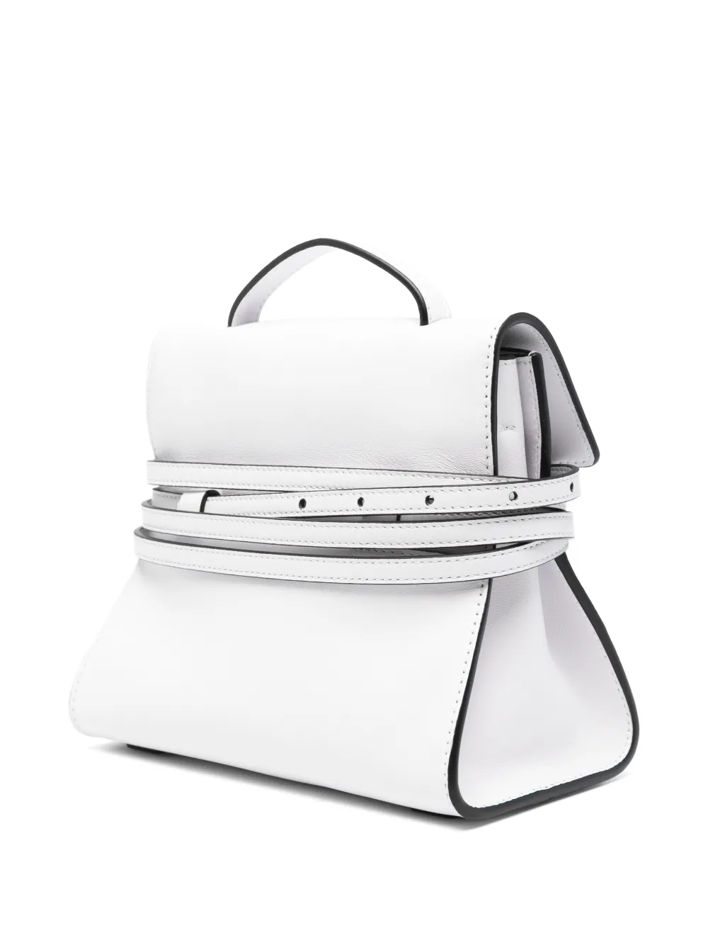 Moschino Shopper met riemdetail Wit