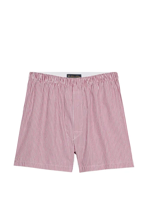 Brooks Brothers striped cotton boxers