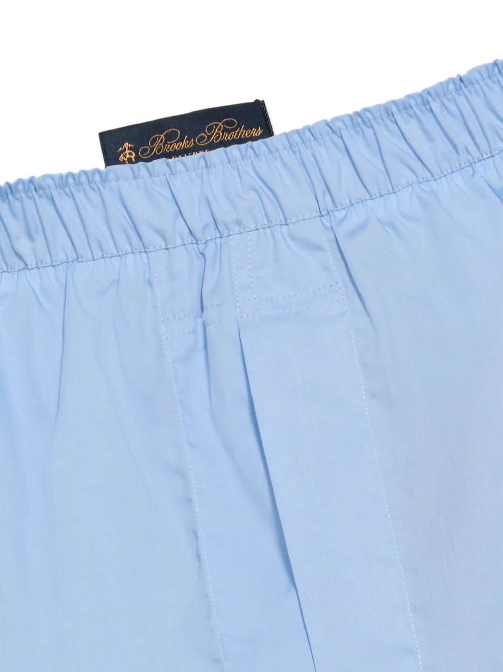 Brooks Brothers katoenen popeline boxershorts Blauw
