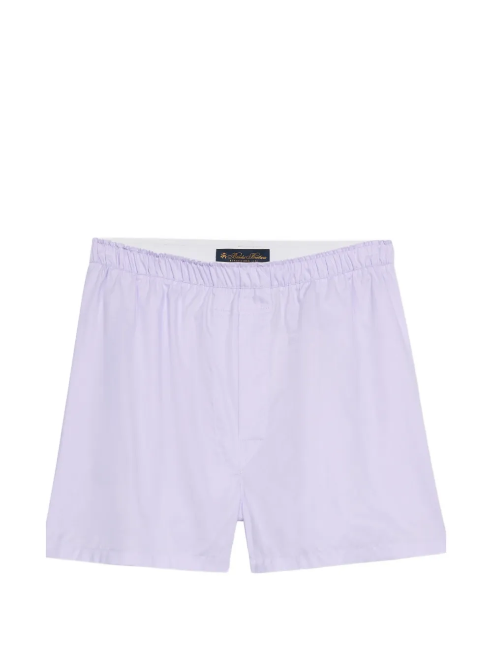 Brooks Brothers elasticated-waistband cotton boxer shorts - Viola