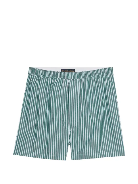 Brooks Brothers striped cotton boxers