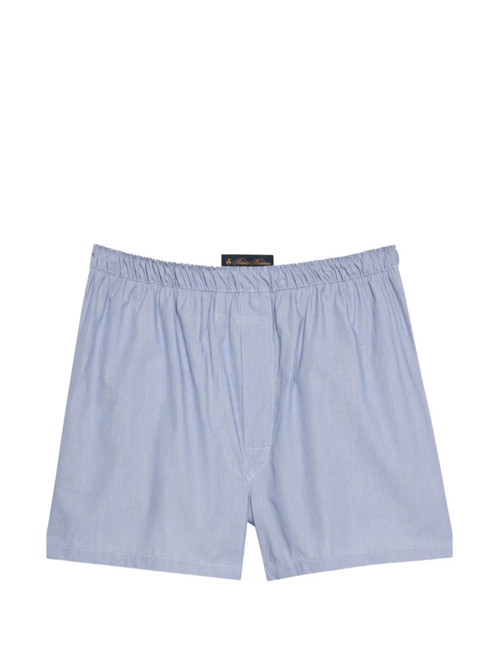 Brooks Brothers micro-stripe cotton boxer shorts - Blu
