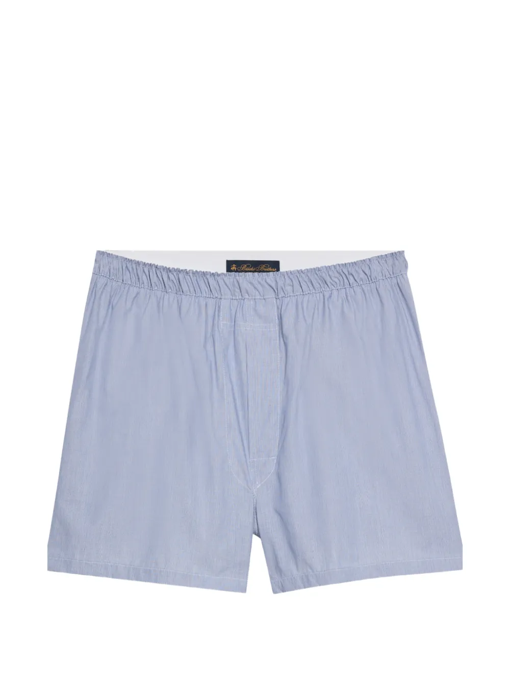 Brooks Brothers micro-stripe cotton boxer shorts - Blau