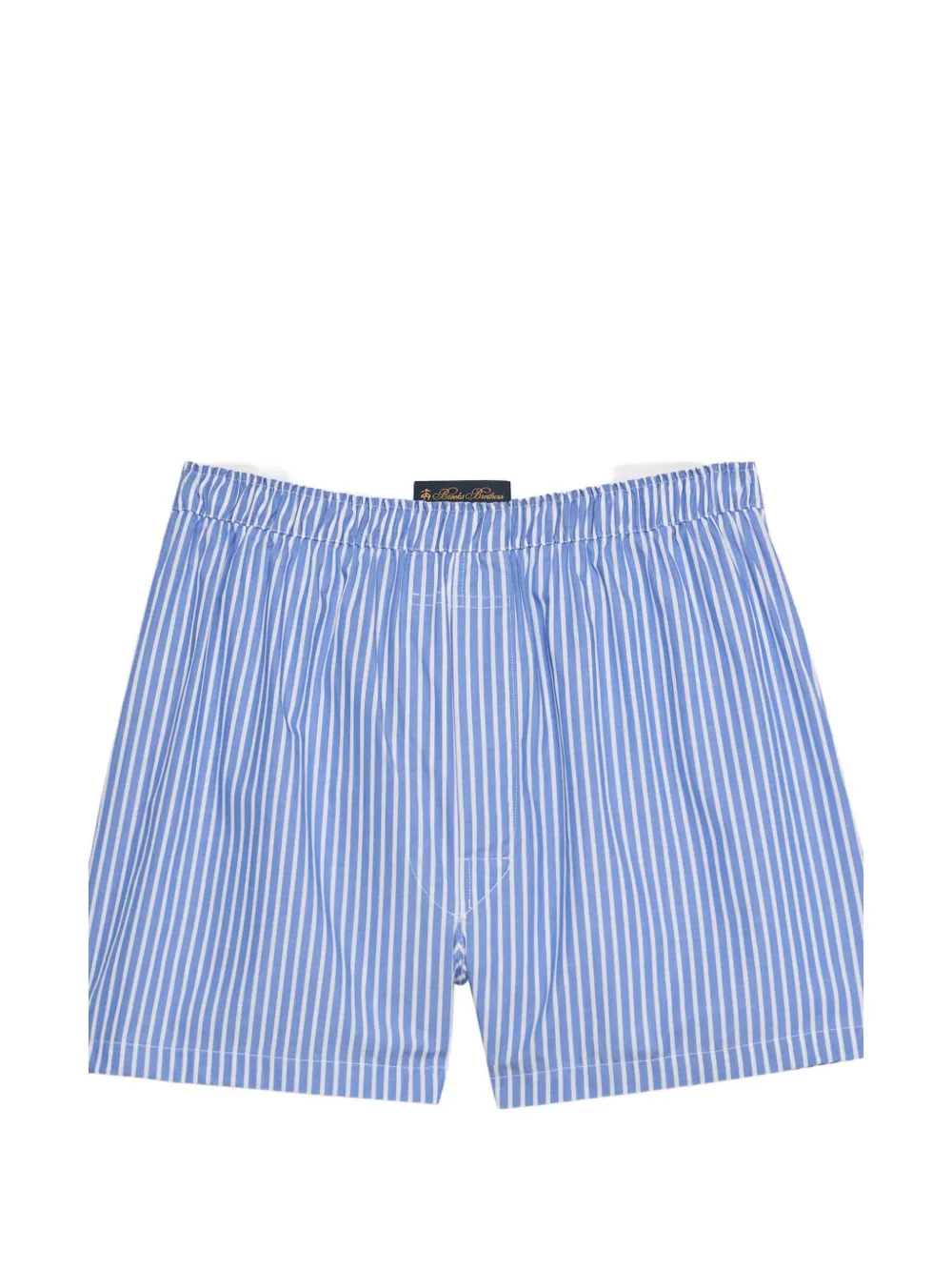 Brooks Brothers striped cotton boxers - Blu
