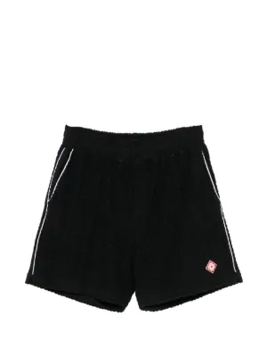 Moncler サイドストライプ ショートパンツ | ブラック | FARFETCH JP