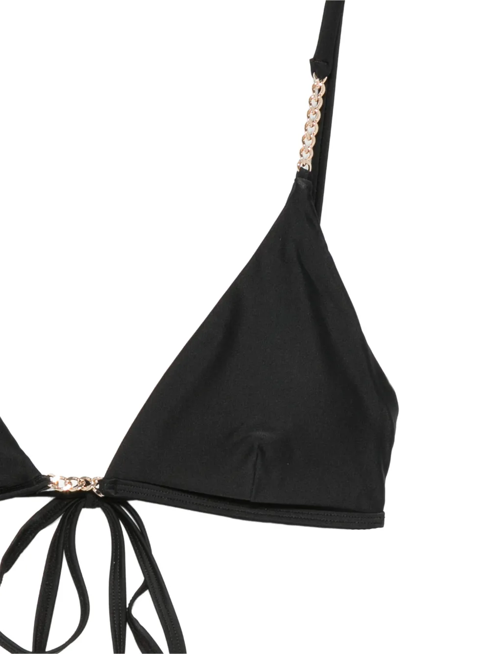 Karl Lagerfeld Triangel bikinitop Zwart