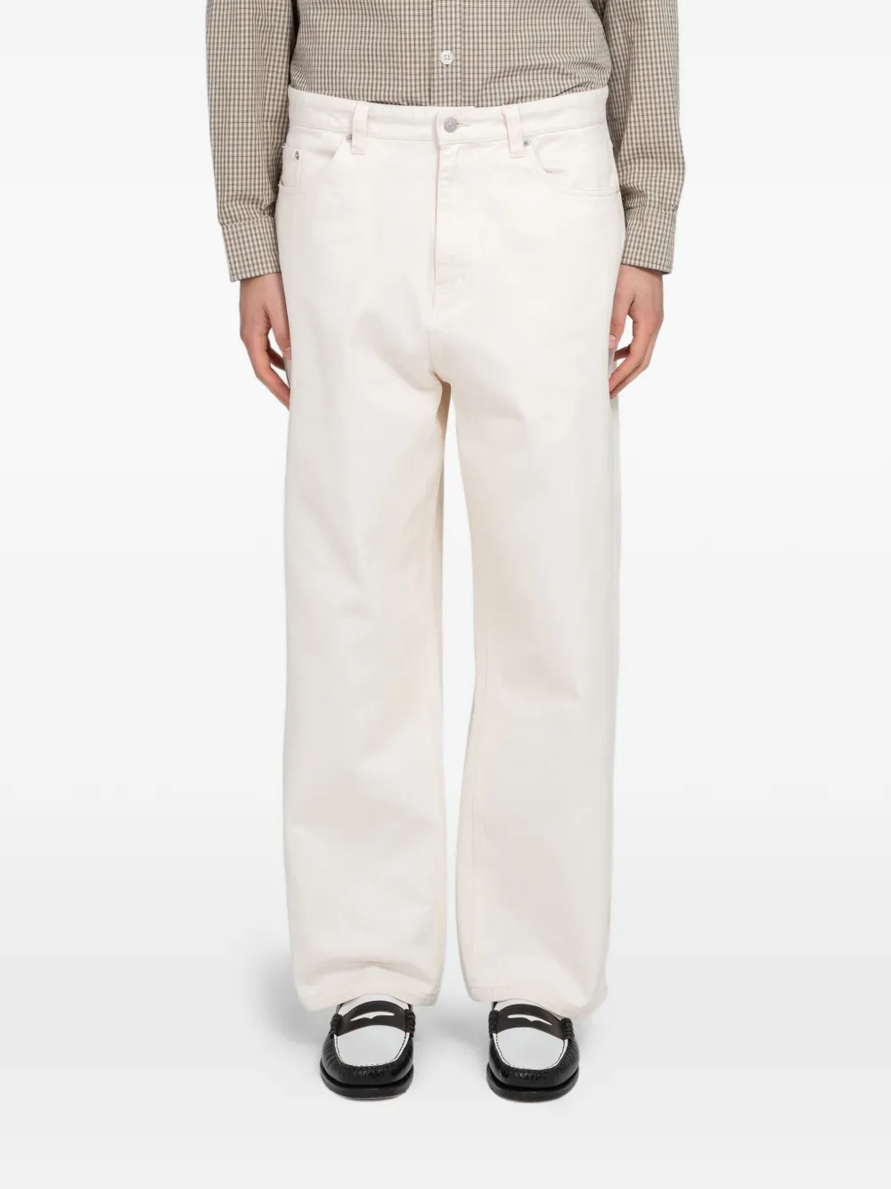 MINIMUM Palmer wide-leg jeans - Bianco