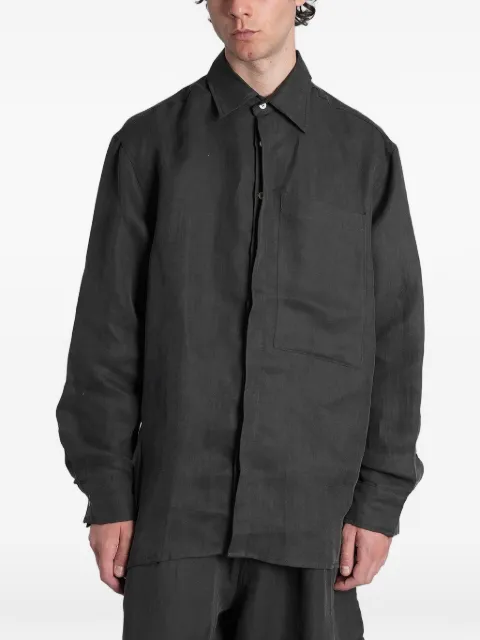 B1ARCHIVE patch-pocket long-sleeve shirt