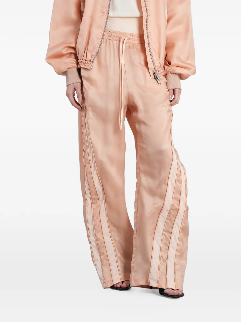 B1ARCHIVE side-stripe track pants - Toni neutri