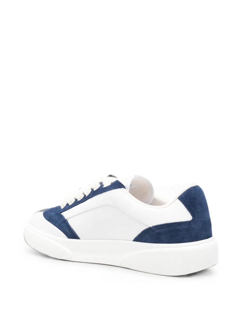 Casablanca Del Mar sneakers met suède vlakken Wit