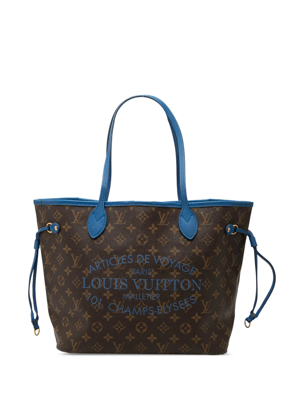 Louis Vuitton Pre-Owned 2013 Monogram Ikat Neverfull MM tote bag - Blu