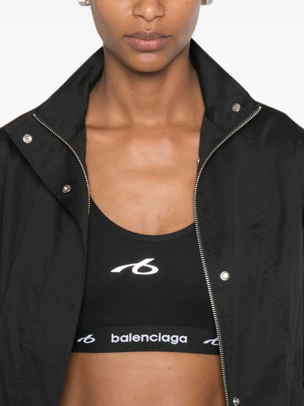 Balenciaga Techwear bh tanktop in zwart