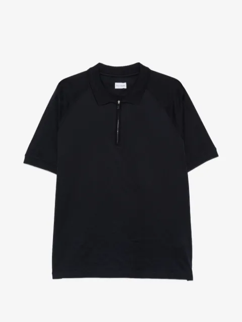 Pal Zileri zip-fastening raglan-sleeve polo shirt