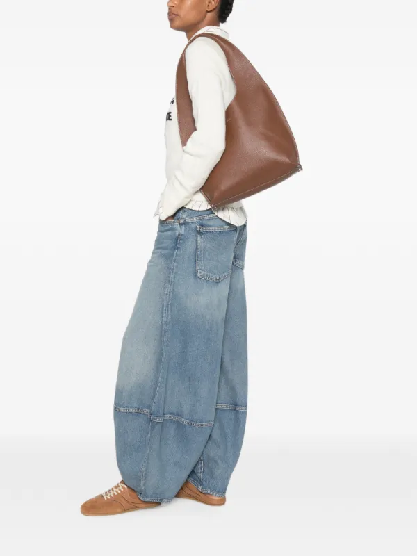 A.P.C. レザーショルダーバッグ | ブラウン | FARFETCH JP