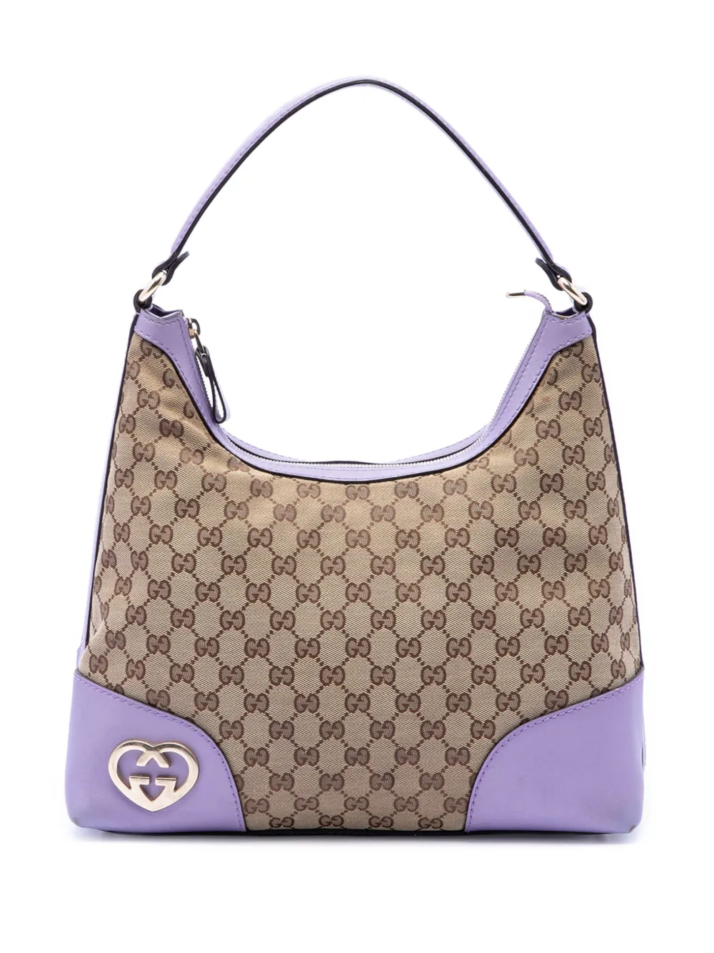 Gucci Pre-Owned 2016-2026 Medium GG Canvas Lovely shoulder bag - Purple
