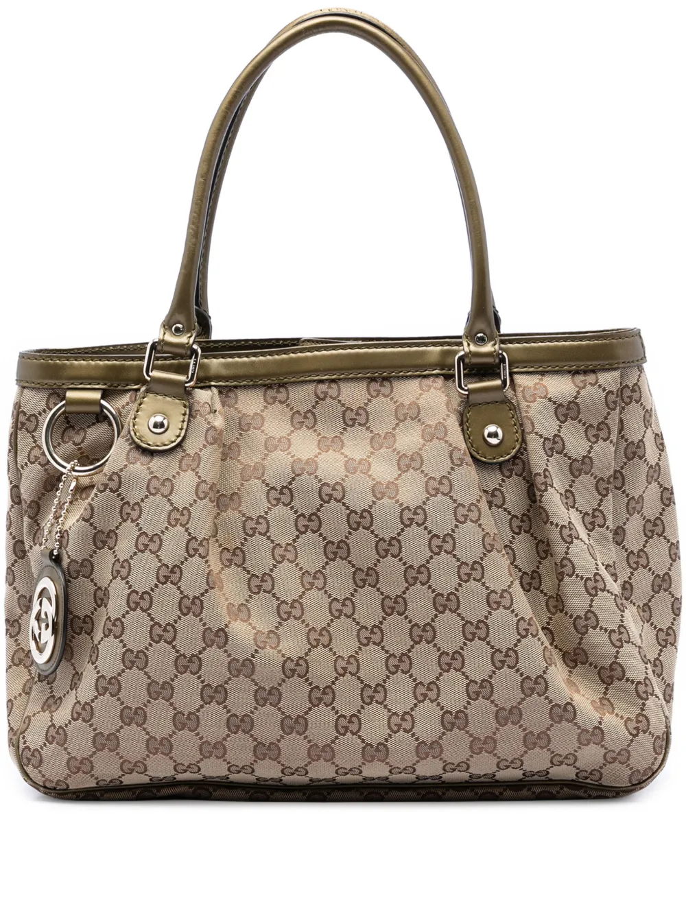 Gucci Pre-Owned 2016-2026 GG Canvas Sukey tote bag - Toni neutri