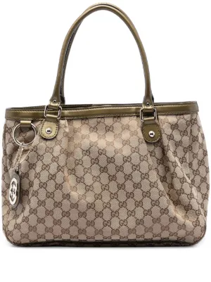 Gucci Pre-Owned 2016-2026 GGキャンバス スーキーハンドバッグ