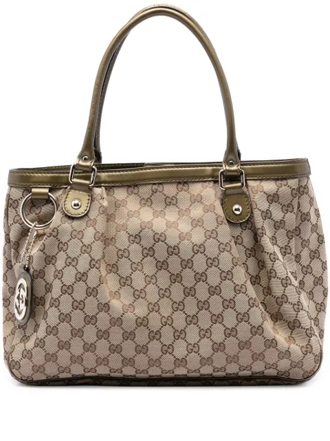 Gucci Pre-Owned sac cabas Sukey en toile GG (2016-2026)