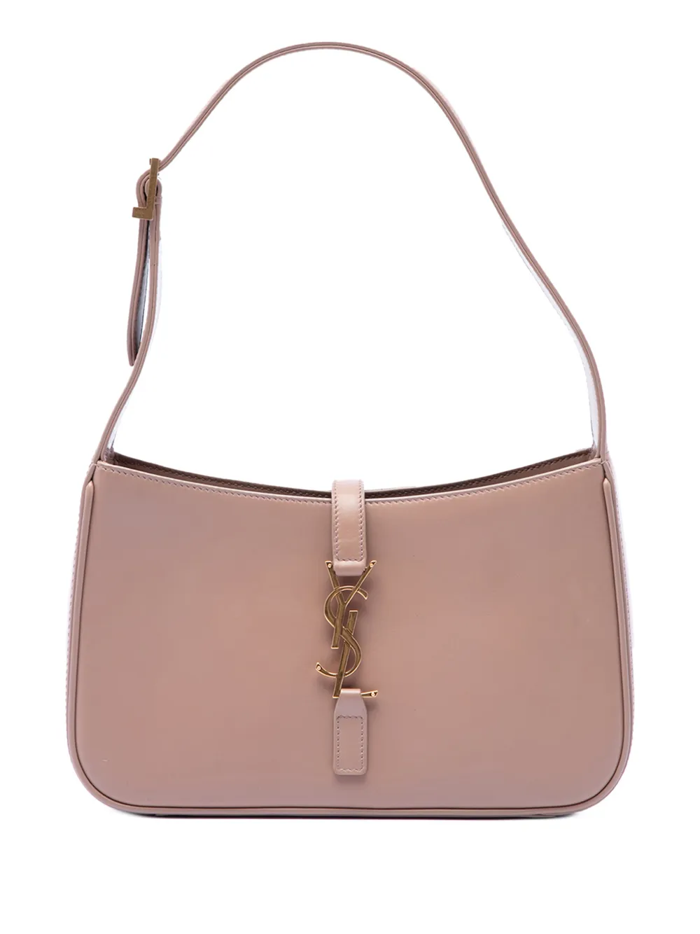 Saint Laurent Pre-Owned 2021 Smooth Calfskin Le 5 a 7 shoulder bag - Marrone
