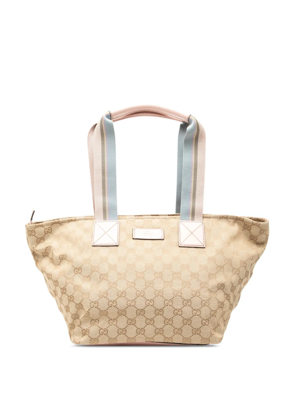 Gucci Pre-Owned 2000-2015 GG Canvas Web tote bag - Rosa
