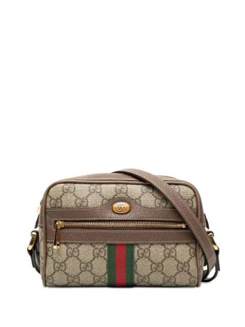 Gucci Pre-Owned 2016-2026 Mini GG Supreme Web Ophidia crossbody bag