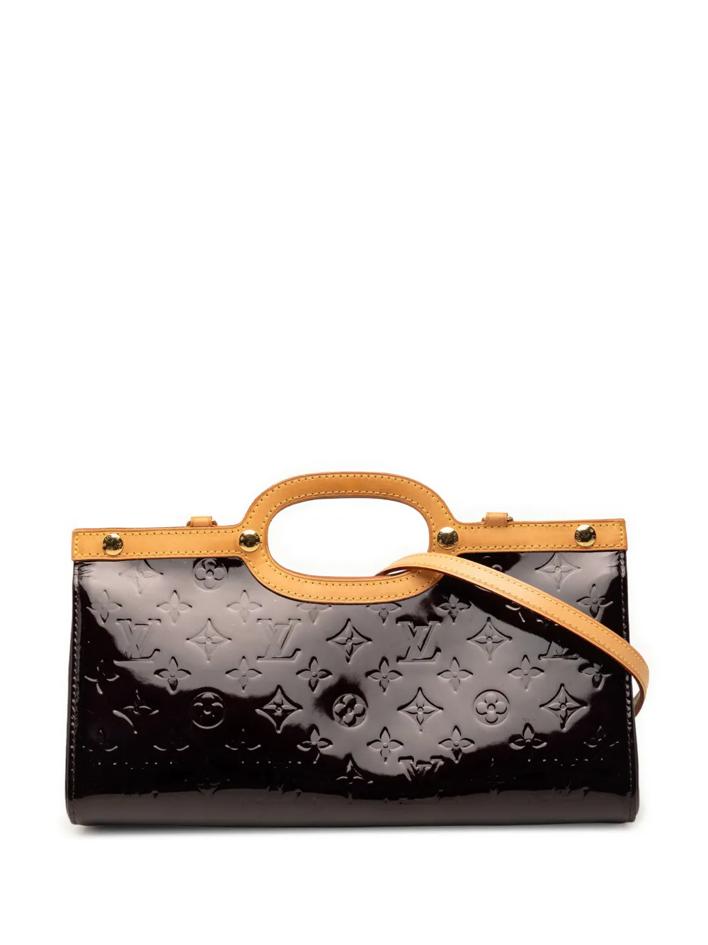 Louis Vuitton Pre-Owned 2008 Monogram Vernis Roxbury Drive satchel - Purple