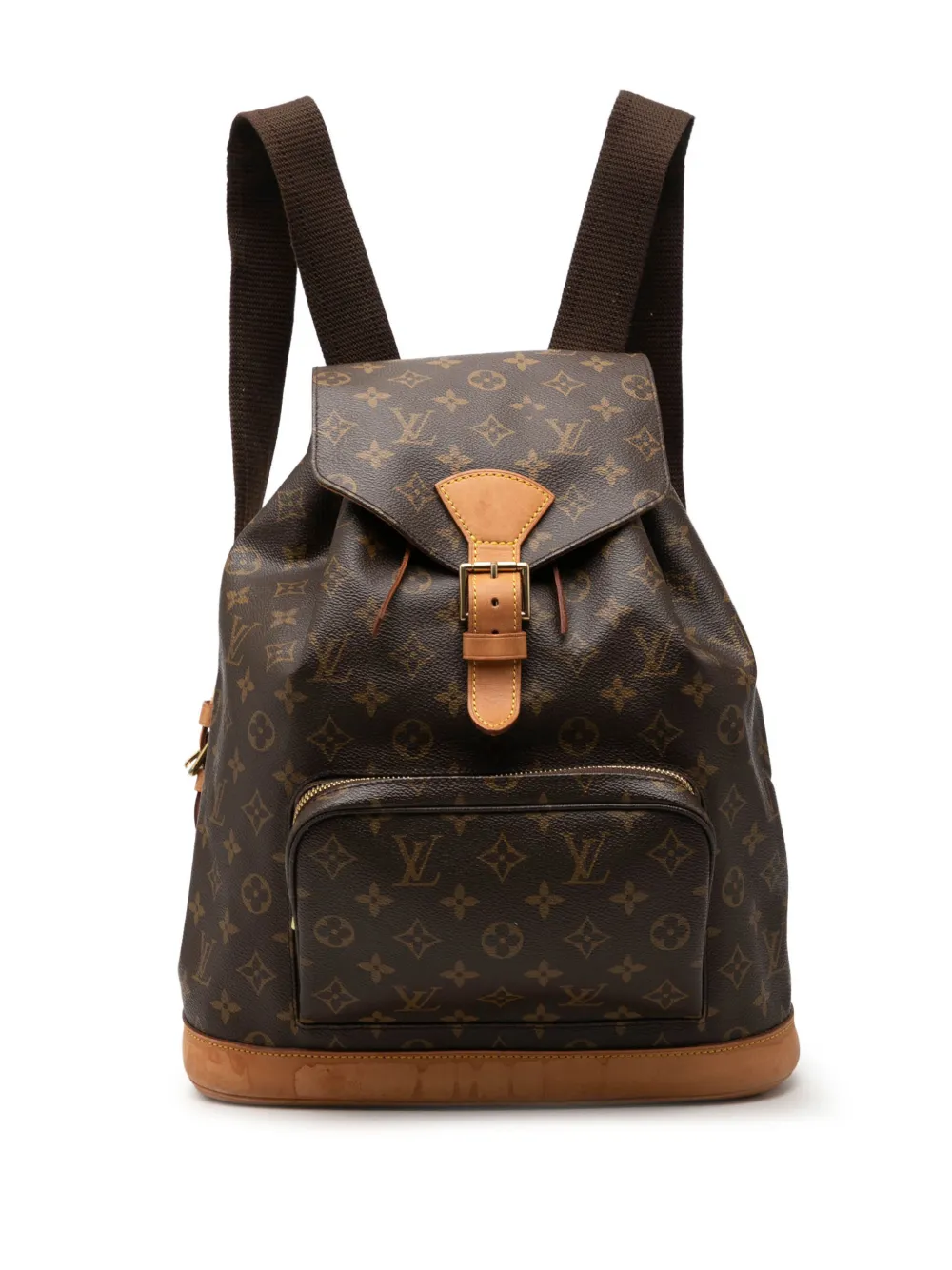 Louis Vuitton Pre-Owned 2001 Monogram Montsouris GM backpack - Marrone
