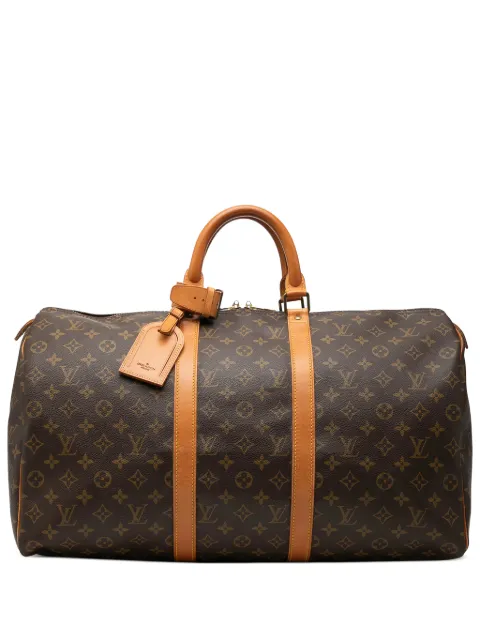 Louis Vuitton Pre-Owned 1989 Monogram Keepall 50 travel bag