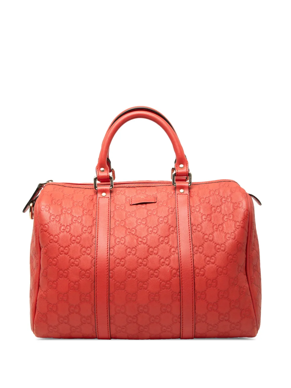 Gucci Pre-Owned 2000-2015 Medium Guccissima Joy boston bag - Orange