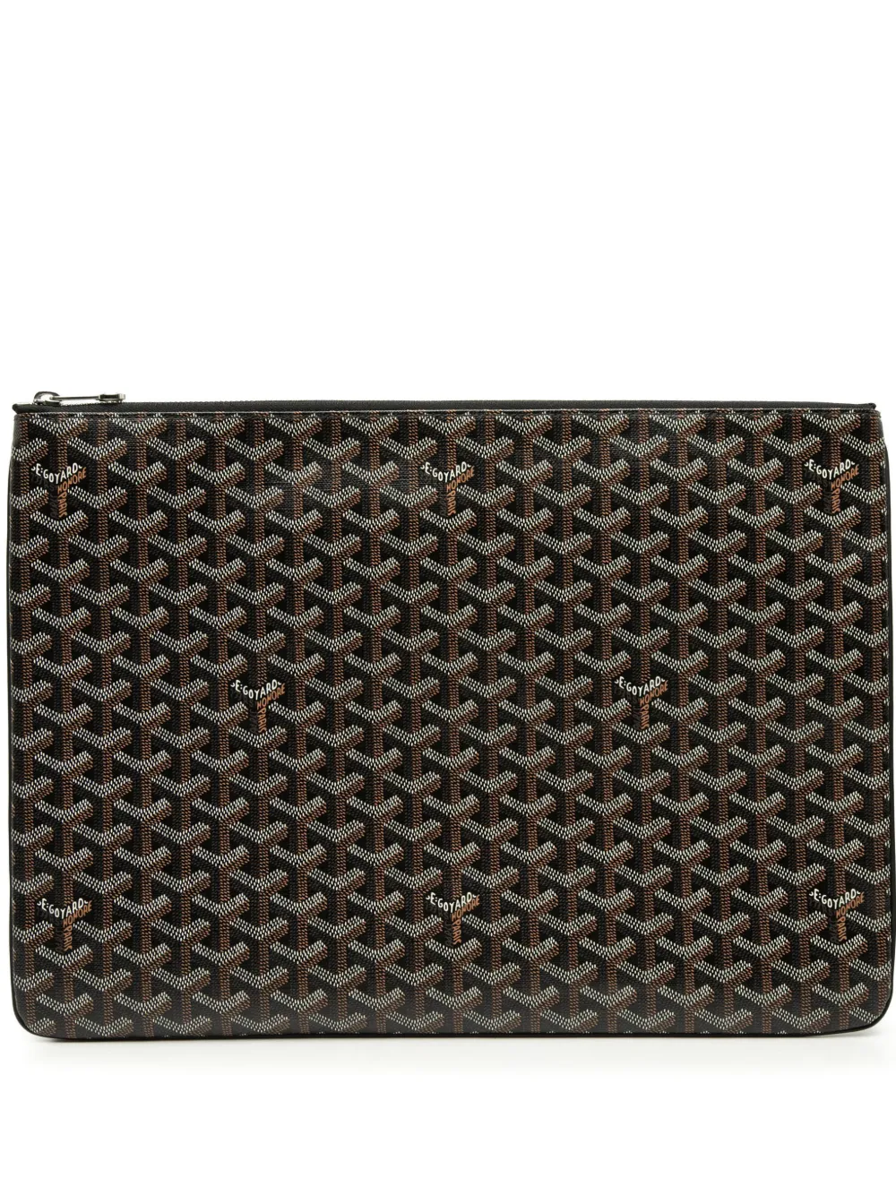 Goyard Pre-Owned 2019 Goyardine Senat GM clutch bag - Schwarz