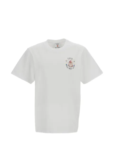 Casablanca Classic logo-print short-sleeved T-shirt