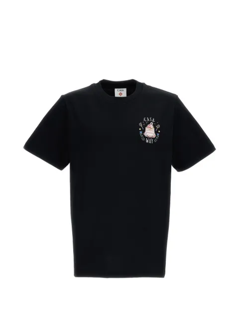 Casablanca T-shirt Classic con stampa