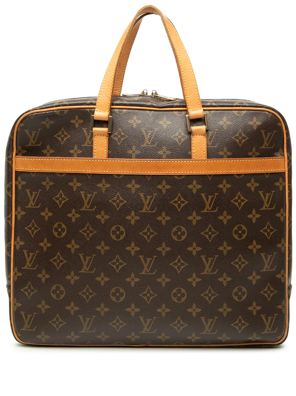 Louis Vuitton Pre-Owned 2002 Monogram Pegase Porte Documents business bag - Marrone