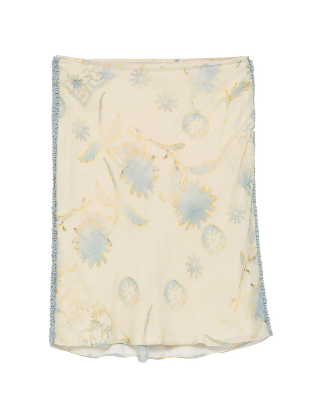 Sir Cecile Floral-print Mini Skirt In Multi
