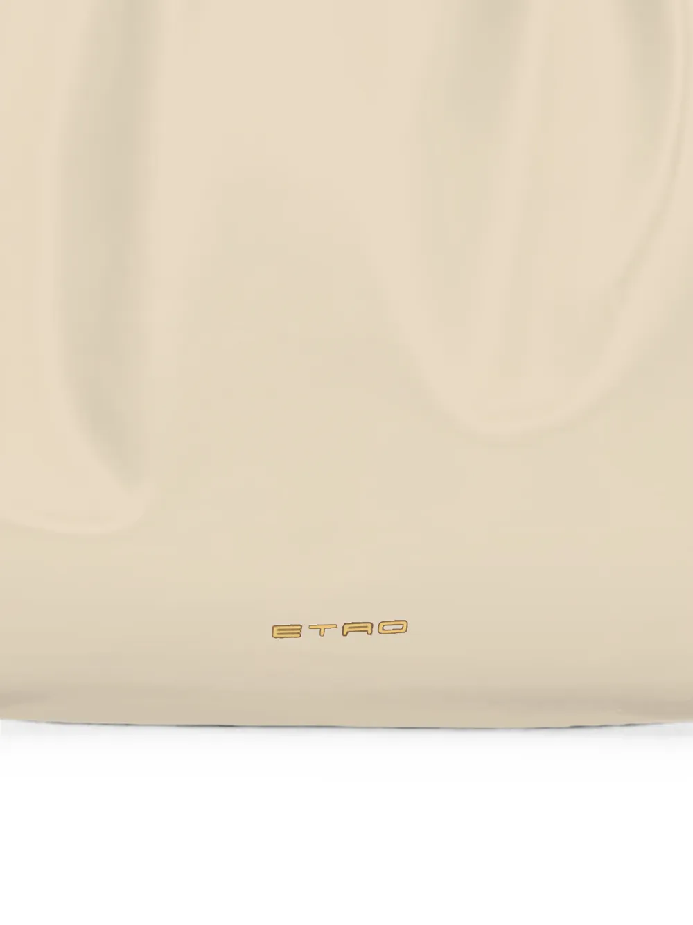 ETRO Leren schoudertas met kwastje Beige