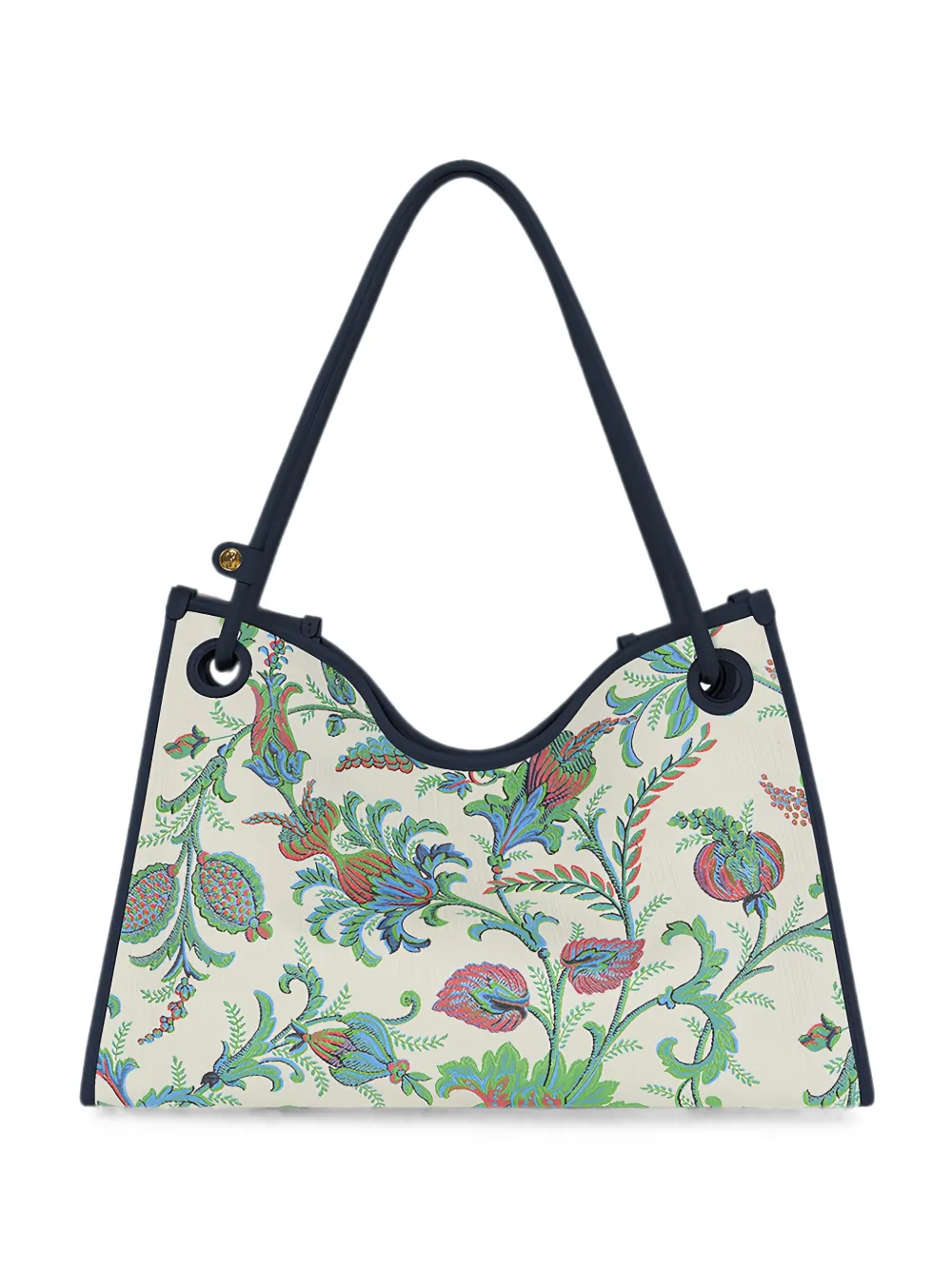 ETRO floral-jacquard shoulder bag - Toni neutri