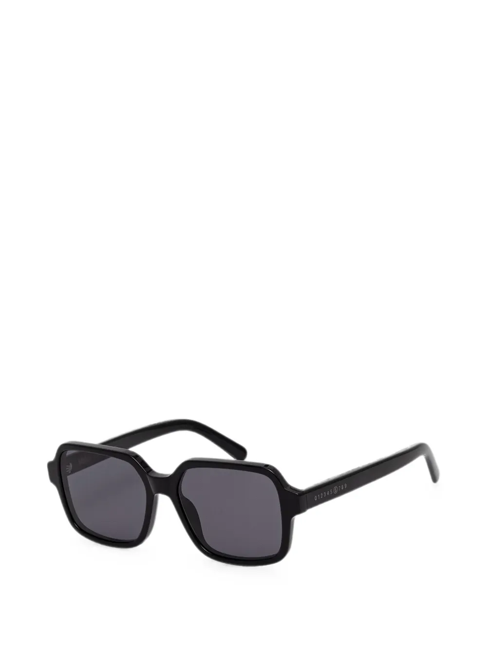 MM6 Maison Margiela Zonnebril met geometrisch montuur Zwart