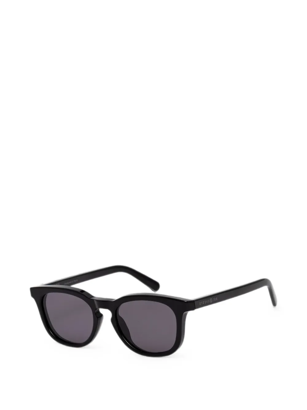 MM6 Maison Margiela Zonnebril met geometrisch montuur Zwart