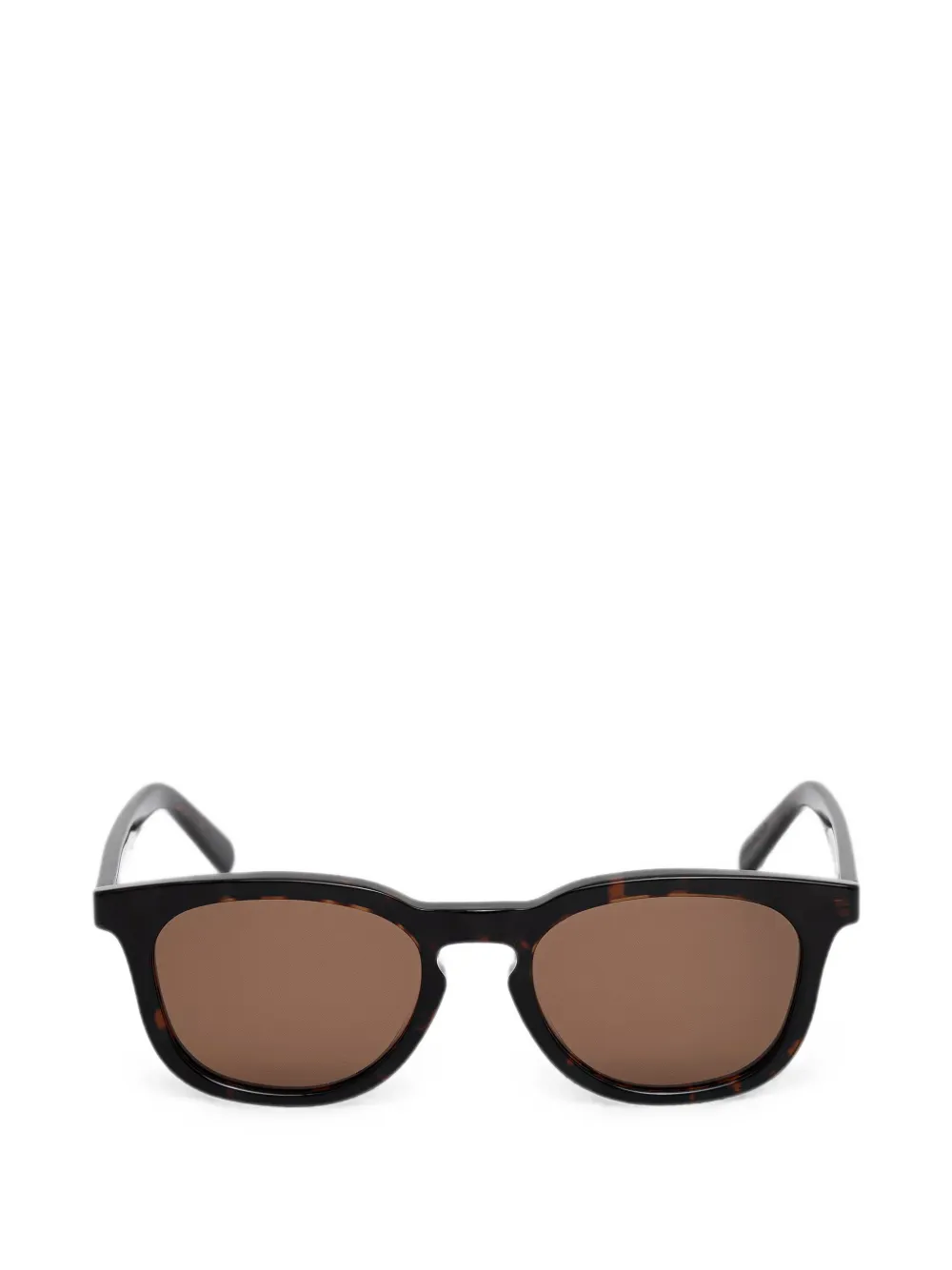 MM6 Maison Margiela tortoiseshell-effect square-frame sunglasses - Nero
