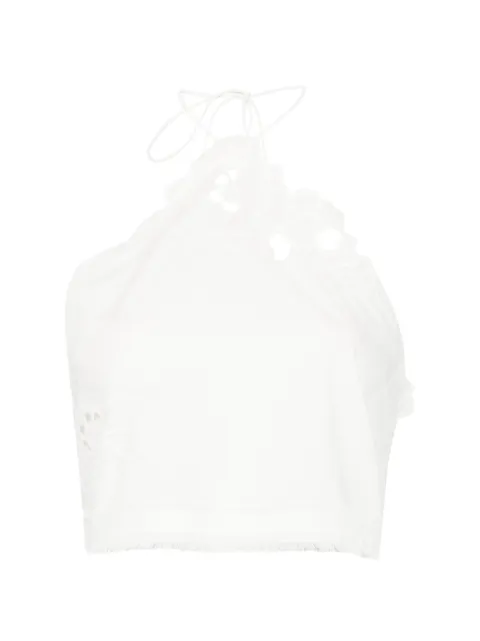 SIR. Klara floral-embroidered top