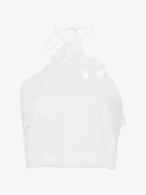 SIR. Klara floral-embroidered top