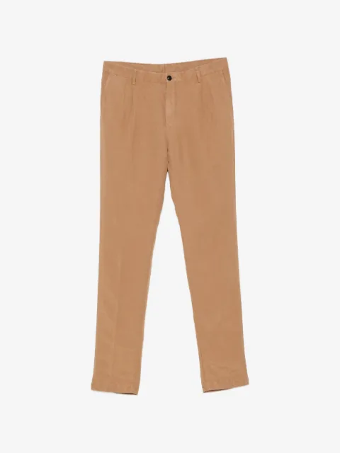 Pal Zileri pleated-front slim-fit chinos