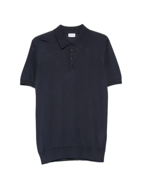 Pal Zileri short-sleeved knitted polo shirt
