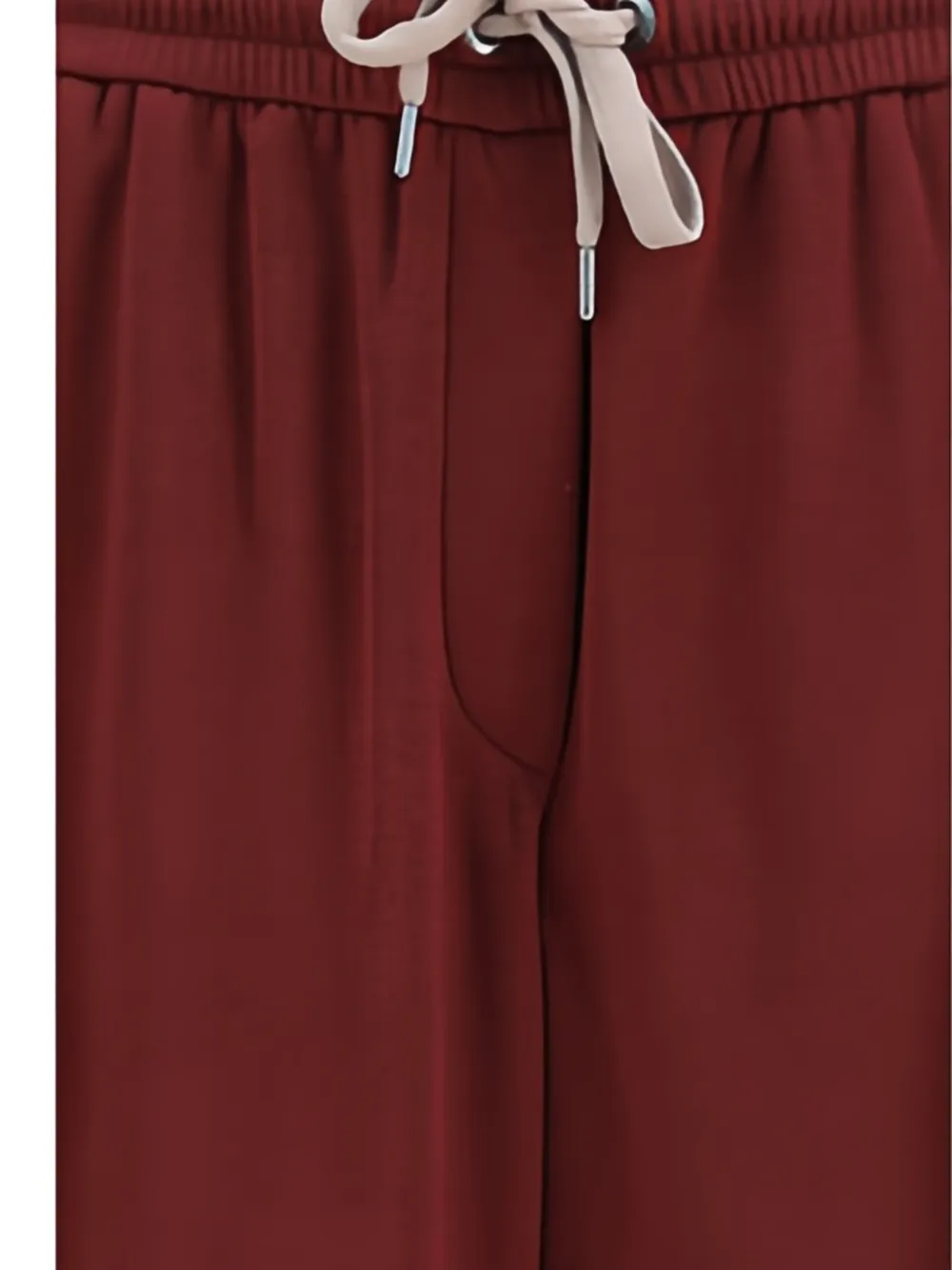 Brunello Cucinelli Trainingsbroek in katoenblend Rood