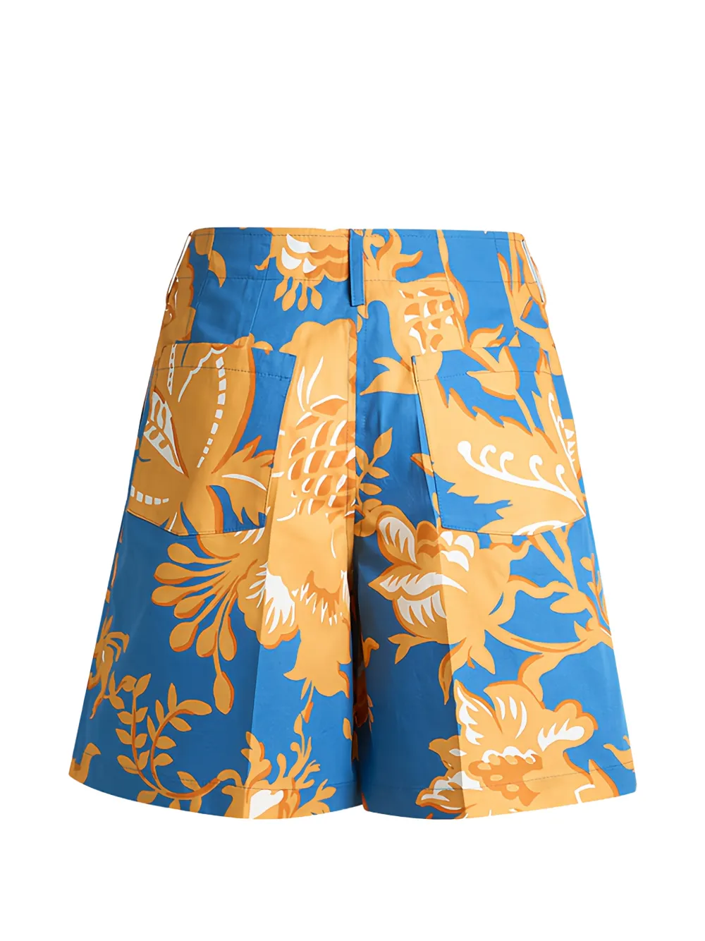 ETRO Shorts met bloemenprint Blauw