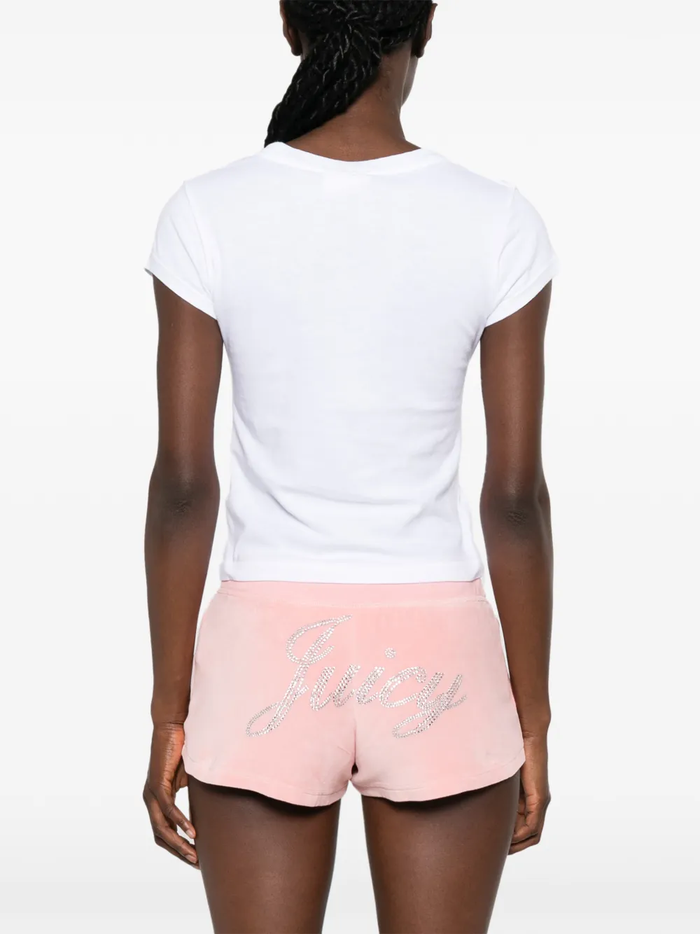 Sporty & Rich T-shirt met logoprint Wit
