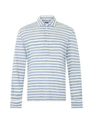 Homme Plissé Issey Miyake プリーツ ロングスリーブポロシャツ