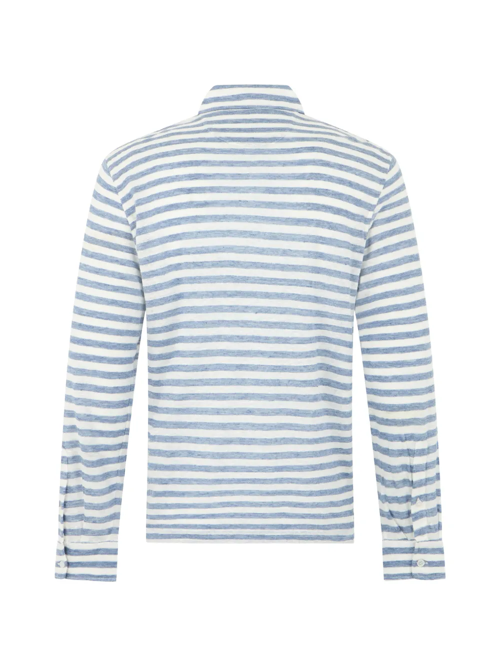 Fedeli Gestreept poloshirt Blauw