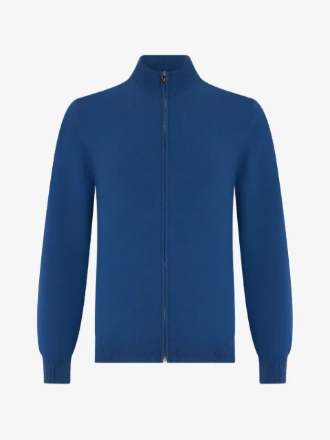 Fedeli zip-up cashmere cardigan